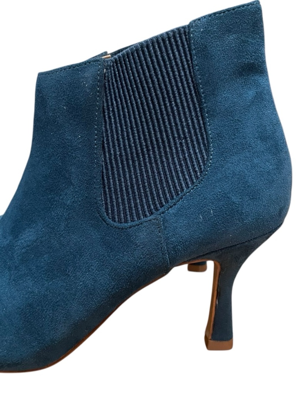 Journee Collection Elitta Bootie Pointed Toe Blue Teal Women’s Size 7.5 - Picture 4 of 10